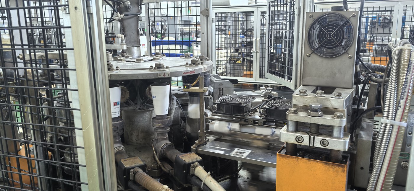 Cup forming equipment
